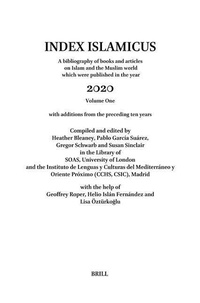 Enlarge image Cover: Index Islamicus Volume 2020 Volume 1 - Brill