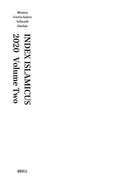 Cover: Index Islamicus Volume 2020 Volume 2 - Brill