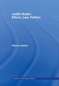 Cover: Judith Butler: Ethics, Law, Politics - Routledge Cavendish