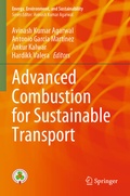 Cover: Advanced Combustion for Sustainable Transport - Springer