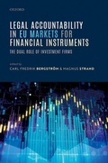 Cover: Legal Accountability in EU Markets for Financial Instruments - Oxford University Press