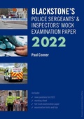 Bild: Blackstone's Police Sergeants' and Inspectors' Mock Examination Paper 2022 - Oxford University Press