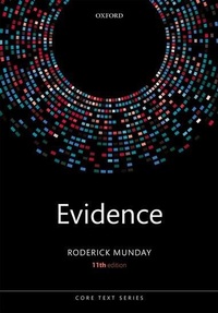 Enlarge image Cover: Evidence - Oxford University Press