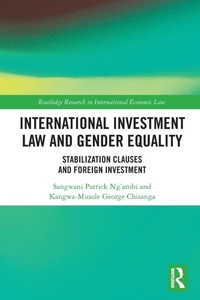 Abbildung von: International Investment Law and Gender Equality - Routledge