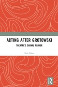 Cover: Acting after Grotowski - Routledge
