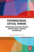 Cover: Postmonolingual Critical Thinking - Routledge