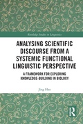 Cover: Analysing Scientific Discourse from A Systemic Functional Linguistic Perspective - Routledge