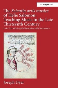 Abbildung von: The Scientia artis musice of Helie Salomon: Teaching Music in the Late Thirteenth Century - Routledge