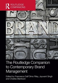 Enlarge image Cover: The Routledge Companion to Contemporary Brand Management - Routledge