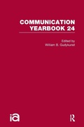 Cover: Communication Yearbook 24 - Routledge
