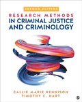 Cover: Research Methods in Criminal Justice and Criminology - SAGE Publications Inc