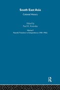 Cover: South East Asia Colonial History V5 - Routledge