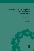 Cover: Family Life in England and America, 1690-1820, vol 2 - Routledge