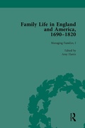 Cover: Family Life in England and America, 1690-1820, vol 3 - Routledge