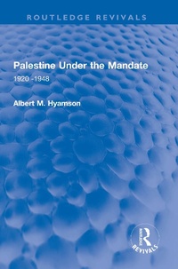 Abbildung von: Palestine Under the Mandate - Routledge