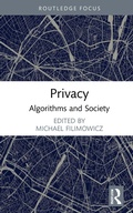 Cover: Privacy - Routledge