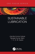 Cover: Sustainable Lubrication - CRC Press