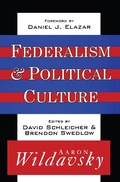 Cover: Federalism and Political Culture - Routledge