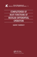 Cover: Completeness of Root Functions of Regular Differential Operators - Routledge