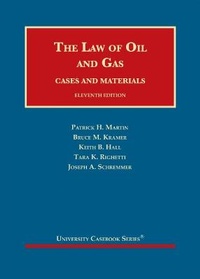 Abbildung von: The Law of Oil and Gas - LEG Inc. (dba West Academic Publishing