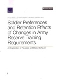 Cover: Soldier Preferences and Retention Effects of Changes in Army Reserve Training Requirements - RAND