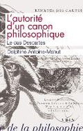 Cover: L'Autorite Canon Philosophique - Librarie Philosophique J. Vrin