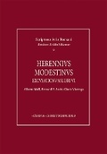 Cover: Herennius Modestinus - L'Erma Di Bretschneider
