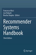 Cover: Recommender Systems Handbook - Springer