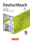 Cover: Deutschbuch Gymnasium - Zu den Ausgaben: Neue Allgemeine Ausgabe und Niedersachsen - 2019 - 9. Schuljahr - Cornelsen Verlag