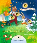 Cover: Mein Puste-Licht-Buch: Leuchte, leuchte durch das Jahr - Esslinger