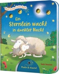 Cover: Mein Puste-Licht-Buch: Ein Sternlein wacht in dunkler Nacht - Esslinger