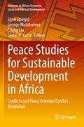 Cover: Peace Studies for Sustainable Development in Africa - Springer