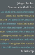 Cover: Gesammelte Gedichte - Suhrkamp