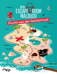 Abbildung von: Dein Escape-Room-Malbuch - Flucht von der Geisterinsel - Riva