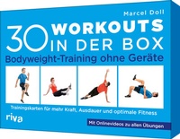 Abbildung von: 30 Workouts in der Box - Bodyweight-Training ohne Geräte - Riva