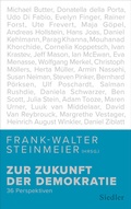Cover: Zur Zukunft der Demokratie - Siedler