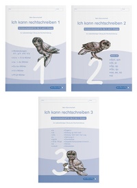 Abbildung von: Ich kann rechtschreiben 1 bis 3 - Schülerarbeitshefte für die 2. bis 4. Klasse - neues Design - sternchenverlag