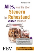 Cover: Alles, was Sie &uuml;ber Steuern im Ruhestand wissen m&uuml;ssen 2022/2023 - FinanzBuch Verlag