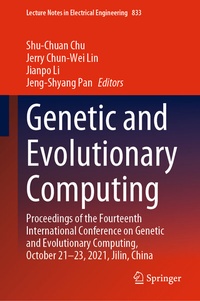 Enlarge image Cover: Genetic and Evolutionary Computing - Springer