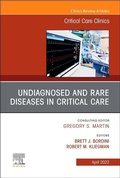 Abbildung von: Undiagnosed and Rare Diseases in Critical Care, An Issue of Critical Care Clinics: Volume 38-2 - Elsevier