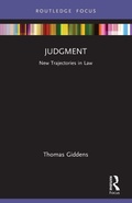 Cover: Judgment - Routledge