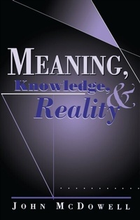 Enlarge image Cover: Meaning, Knowledge, and Reality - Harvard University Press