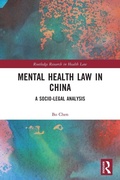 Cover: Mental Health Law in China - Routledge