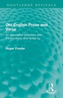 Cover: Old English Prose and Verse - Routledge