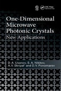Cover: One-Dimensional Microwave Photonic Crystals - CRC Press