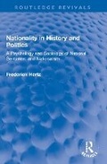 Cover: Nationality in History and Politics - Routledge