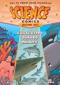 Cover: Science Comics Boxed Set: Coral Reefs, Sharks, and Whales - First Second
