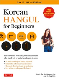 Abbildung von: Korean Hangeul for Beginners: Say it Like a Korean - Tuttle Publishing