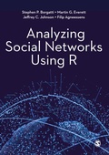 Cover: Analyzing Social Networks Using R - SAGE Publications Ltd