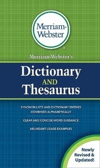 Enlarge image Cover: Merriam-Webster's Dictionary and Thesaurus - Turtleback Books
